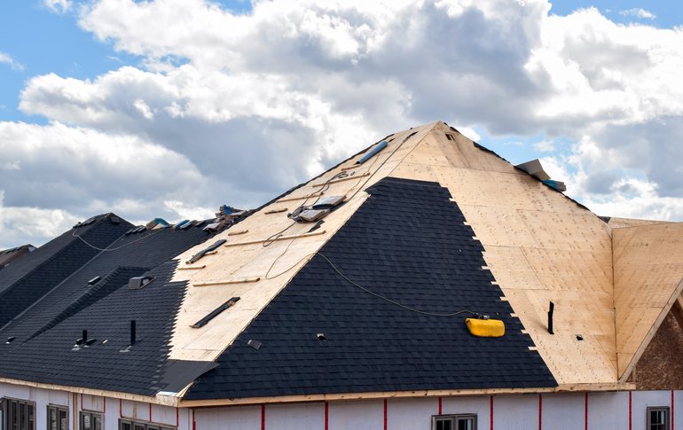 Roof replacement on an Englewood, CO ranch home